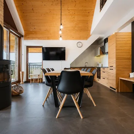 شقة Czorsztyn Lux Apartments- Z Prywatna Sauna 221